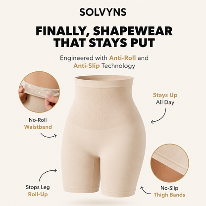 No-Roll Shaping Shorts